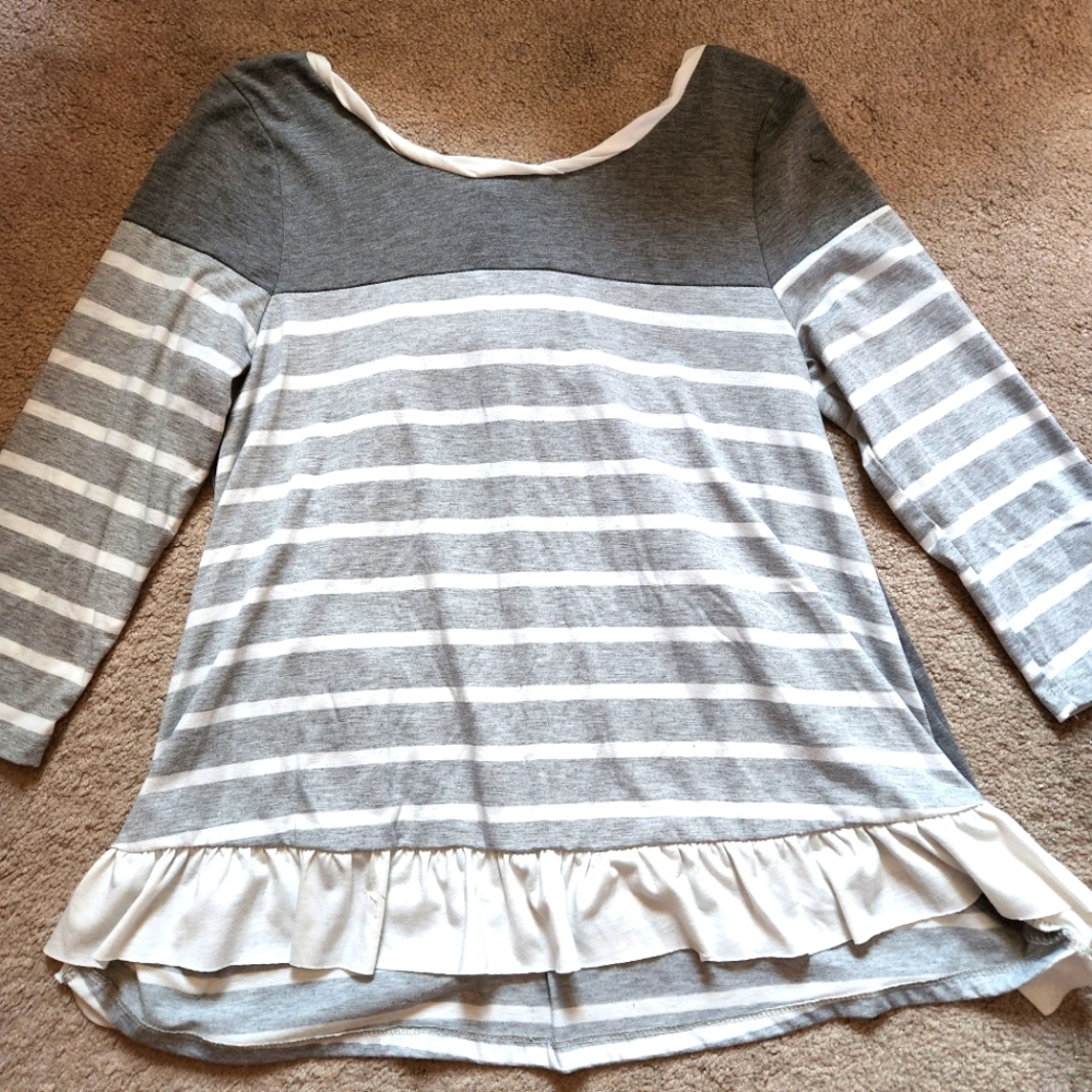 Umgee Flowy Ruffle Top